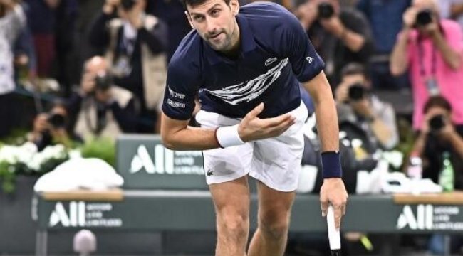 Novak Djokovic, Paris Masters Tenis Turnuvası'nda finale yükseldi