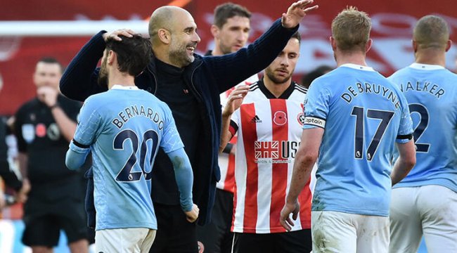 Manchester City, Sheffield United engelini tek golle geçti!