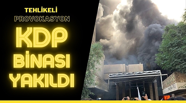 Provokasyon - Bağdat'ta Haşdi Şabiler KDP Binası Yaktı