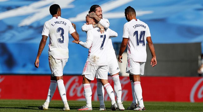 Real Madrid evinde farklı galip geldi