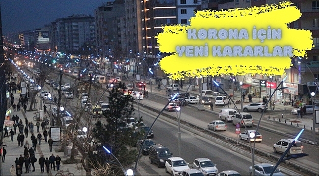 Batman'da Korona İçin Yeni Kararlar Alındı