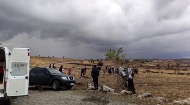 Sason'da Trafik kazası: 1 ölü, 1 yaralı