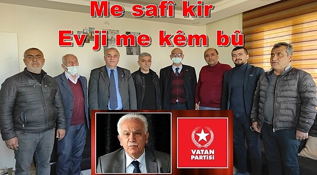 Ev ji me kêm bû Vatan Partisi Batman'da Teşkilatlandı