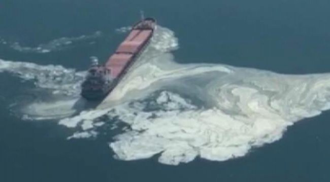 Marmara Denizi'nde 'sintine' boşaltıldığı iddiası!