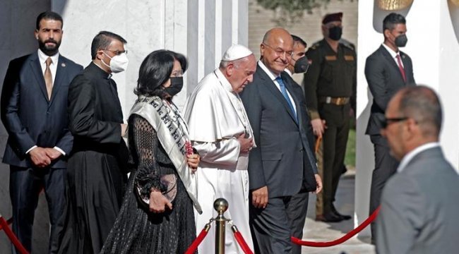 Papa Francis, 4 günlük tarihi Irak ve Kurdistan ziyaretini tamamladı