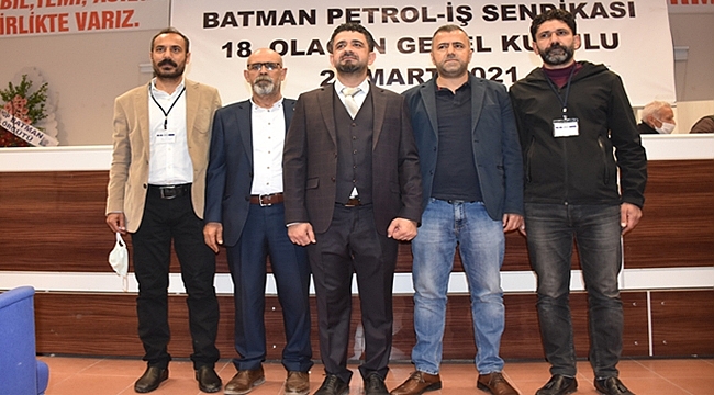 Petrol İş'te Veysel Kartal Başkan Seçildi