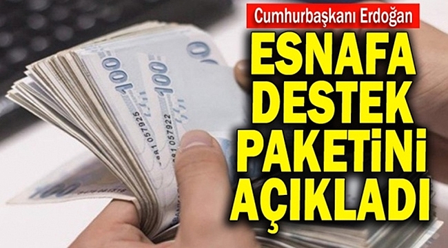 Esnafa 5 Bin Tl Destek Verilecek