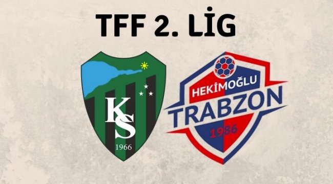 Kocaelispor-Hekimoğlu Trabzon maçında gol sesi çıkmadı