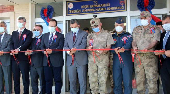  Batman'da İlçe Jandarma karakolu açılışı gerçekleştirildi