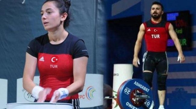 Milli halterciler Nuray Levent ve Ferdi Hardal, Tokyo Olimpiyatları'na kota kazandı