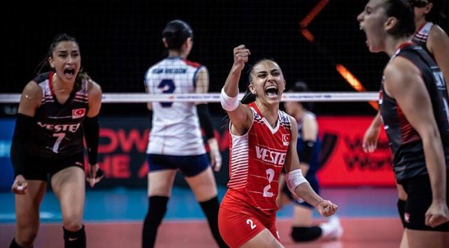 Voleybol: FIVB Milletler Ligi - Brezilya: 3 - Türkiye: 1