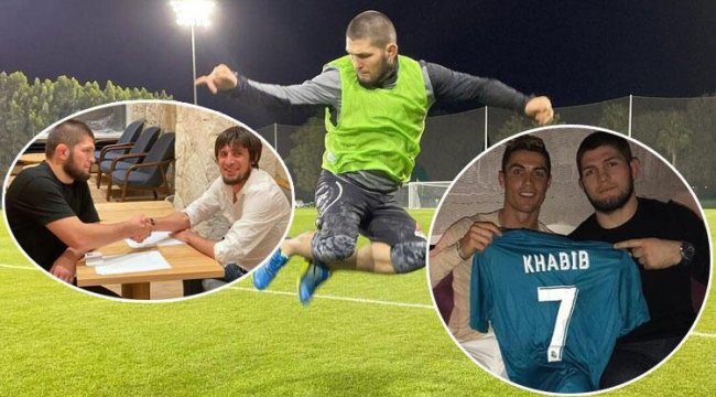 Khabib Nurmagomedov futbolculuk hayaline kavuşuyor!