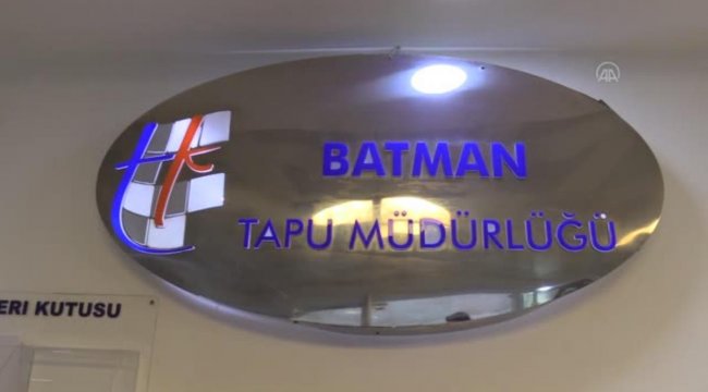 Batman'da İmar çalışması tamamlandı 890 kişiye tapuları dağıtılmaya başlandı