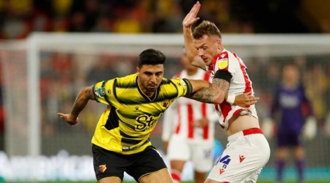 Ozan Tufan Watford formasıyla ilk maçına çıktı