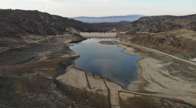 Çorum'da korkutan manzara! 30 günlük içme suyu kaldı