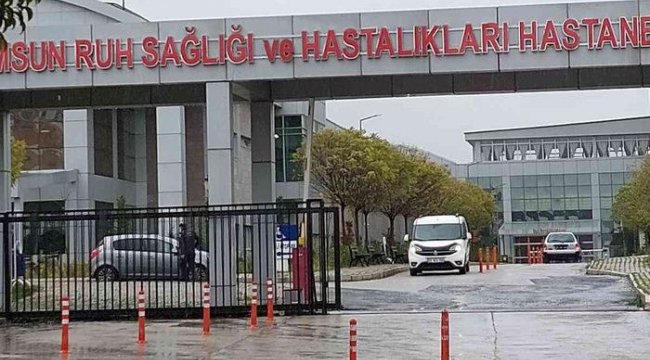 Samsun'da korkunç olay! Hastanede kapı koluna kendini iple astı