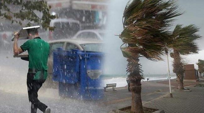 12 Aralık Pazar Hava Durumu - Yağış ve Fırtına Var