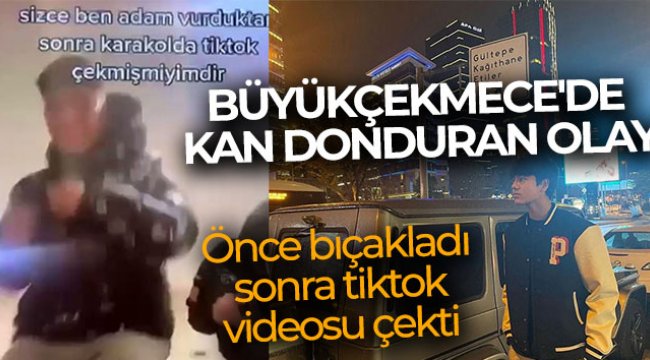 Büyükçekmece'de kan donduran olay