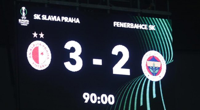 Fenerbahçe'nin Slavia Prag'a elenmesinin ardından yeni ülke puanı! 