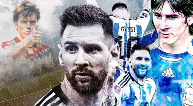 Dünya Kupası'ndaki Arjantin - Fransa maçında Lionel Messi dört rekor birden kırdı