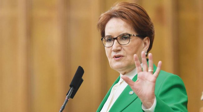 Akşener altılı masayı rehin almış gibi konuşmaya devam ediyor