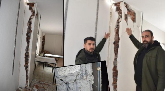 Kolonlar patladı gerçek ortaya çıktı! Batman'daki Raman Apartmanı'nın kolonları tuğladan...