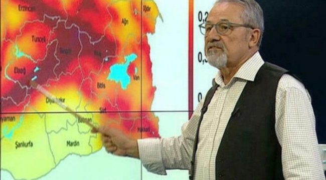 Naci Görür bu kez de deprem riski olan illeri tek tek saydı ve ekledi: 'Endişe ediyoruz!'