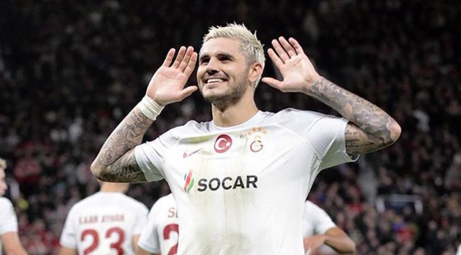 Galatasaraylı Mauro Icardi kötü adamdan kahramana dönüştü