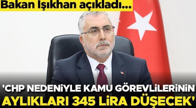 CHP başvurdu, AYM iptal etti! Memur Maaşları 345 TL azalacak