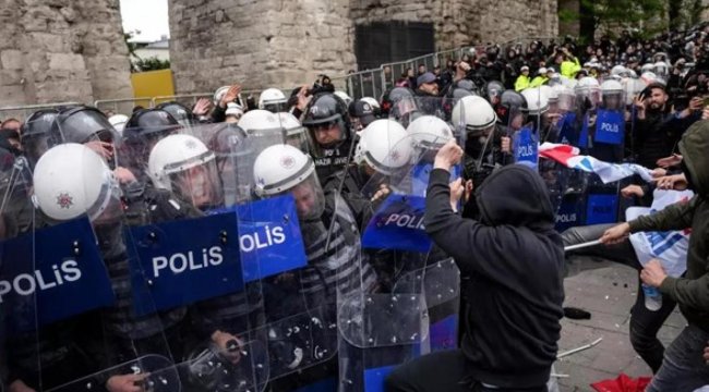 1 Mayıs'ta polise saldıran 12 şüpheli daha adliyeye sevk edildi