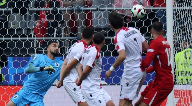 Mert Müldür'ün Gürcistan'a attığı gol, EURO 2024'te ilk maç haftasının 'en iyi' golü seçildi