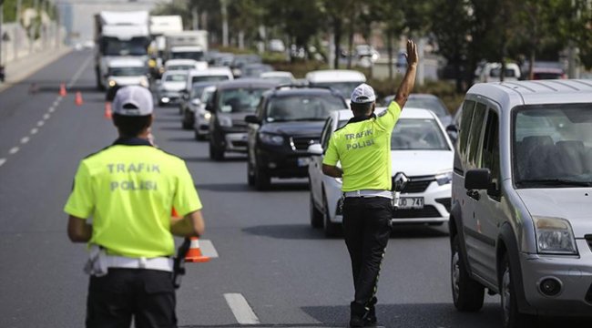 434 bin araç ve sürücüye işlem uygulandı