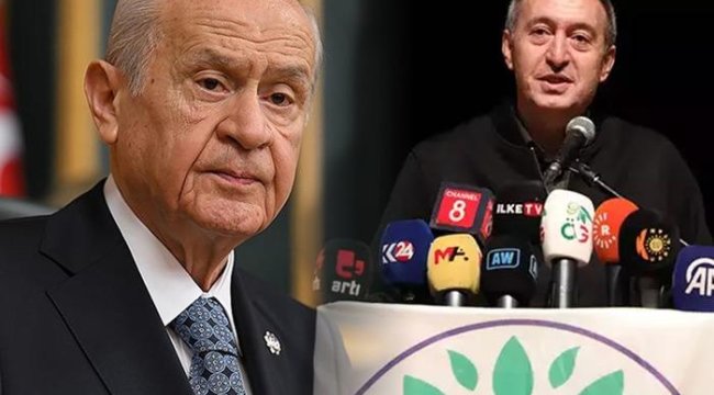 DEM Parti'den Devlet Bahçeli'ye geçmiş olsun telefonu! "Türkiye'nin size ihtiyacı var"