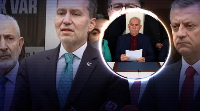 Erbakan ve Özgür Özel'den Öcalan yorumu! DEM Parti'yi işaret etti: "Şüphelerimiz var"